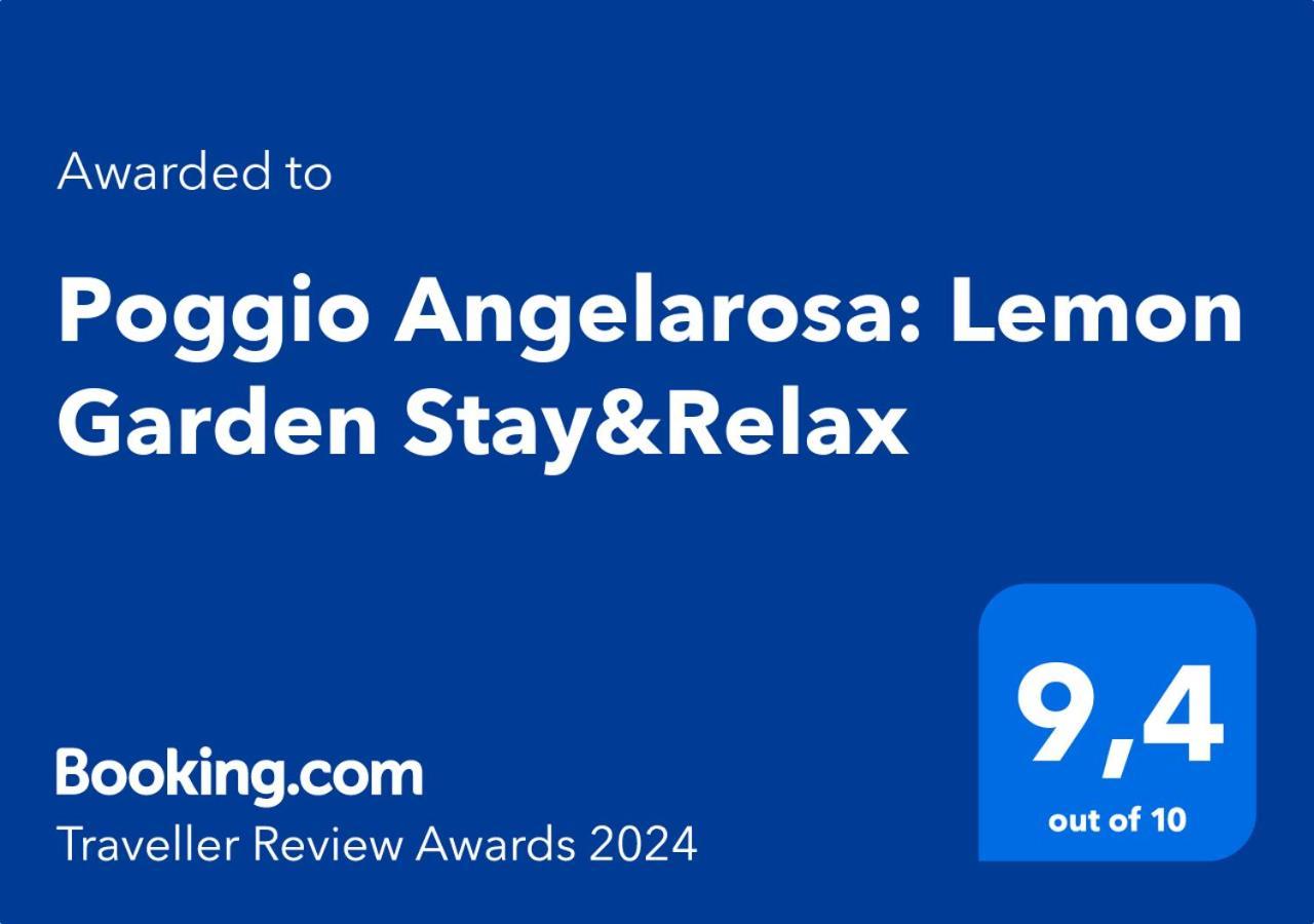 Poggio Angelarosa: Lemon Garden Stay&Relax Scala Exteriér fotografie